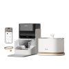 RFID Smart Feeder & Dockstream 2 Smart Cordless Fountain Bundle - Black / 2 Pack